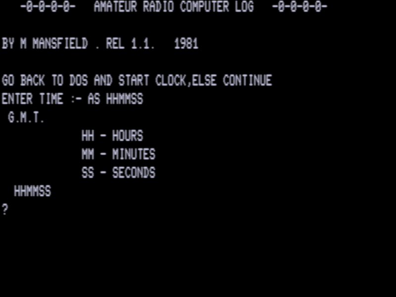 Screen shot